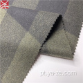Tecido Melton da xadrez de lã de qualidade superior